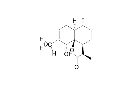 [15-13C]-3,4-Dihydro-epi-deoxy-5-hydroxyarteannuin B
