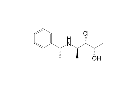 (2S,3S,4R)-3-Chloro-4-{[(1R)-1-phenylethyl]amino}pentan-2-ol
