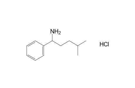 alpha-Isopentylbenzylamine, hydrochloride