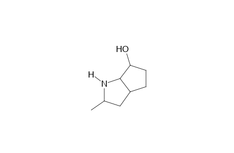 CYCLOPENTA/B/PYRROL-6-OL, 2-METHYLOCTAHYDRO-,