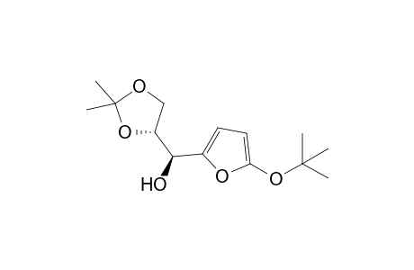 (1S,2R)-1-(5-tert-Butyloxy-2-furyl)-2,3-O-isopropylidene-1,2,3-propanetriol