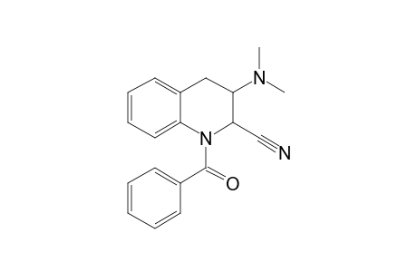 1-Benzoyl-2-cyan-3-dimethylamino-1,2,3,4-tetrahydroquinoline