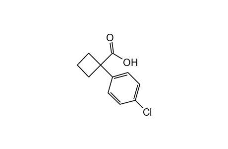 1-(p-chlorophenyl)cyclobutanecarboxylic acid