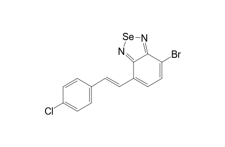 (E)-4-Bromo-7-(4-chlorostyryl)benzo[c][1,2,5]selenadiazole