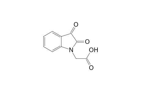 1-Indolineacetic acid, 2,3-dioxo-