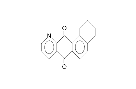 1,2,3,4-tetrahydronaphtho[2,1-g]quinoline-7,12-dione