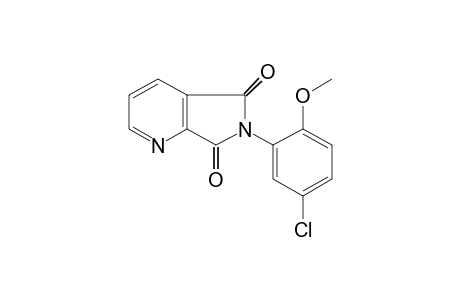 N-(5-chloro-2-methoxyphenyl)-2,3-pyridinedicarboximide