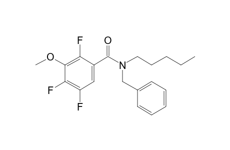 Benzamide, 3-methoxy-2,4,5-trifluoro-N-benzyl-N-pentyl-