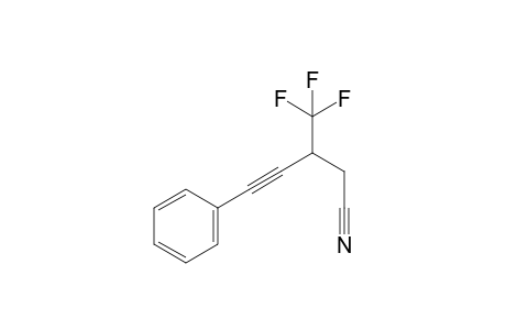 5-Phenyl-3-(trifluoromethyl)pent-4-ynenitrile