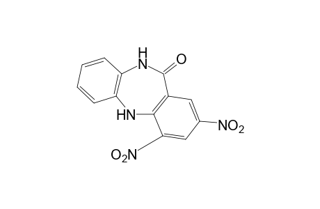 5,10-dihydro-2,4-dinitro-11H-dibenzo[b,e][1,4]diazepin-11one