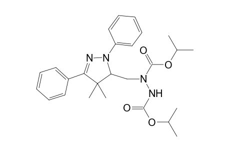 Diisopropyl 1-((4,4-Dimethyl-1,3-diphenyl-4,5-dihydro-1H-pyrazol- 5-yl)methyl) hydrazine-1,2-dicarboxylate