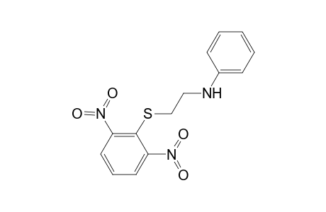 N-(2-[(2,6-Dinitrophenyl)sulfanyl]ethyl)aniline