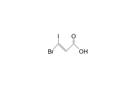 (Z)-3-bromo-3-iodo-acrylic acid
