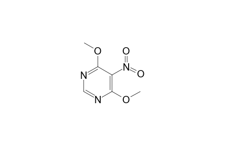 Pyrimidine, 4,6-dimethoxy-5-nitro-