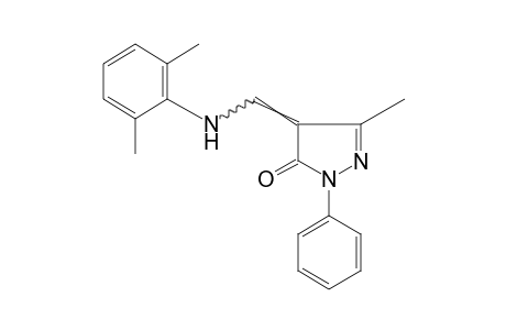3-METHYL-1-PHENYL-4-[(2,6-XYLIDINO)METHYLENE]-2-PYRAZOLIN-5-ONE