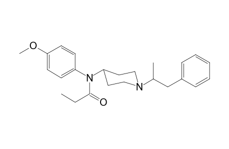 N-4-Methoxyphenyl-N-[1-(1-phenylpropan-2-yl)piperidin-4-yl]propanamide