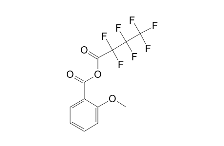 2-Methoxybenzoic heptafluorobutyric anhydride