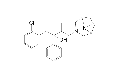 alpha-(o-CHLOROBENZYL)-beta,8-DIMETHYL-alpha-PHENYL-3,8-DIAZABICYCLO[3.2.1]OCTANE-3-PROPANOL