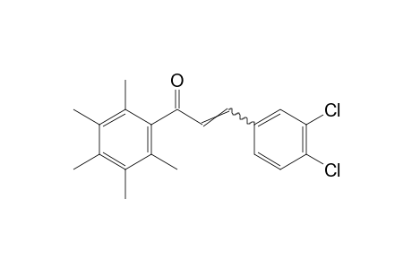 3,4-dichloro-2',3',4',5',6'-pentamethylchalcone