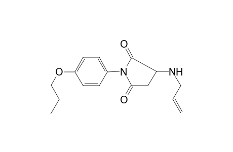 3-(Allylamino)-1-(4-propoxyphenyl)-2,5-pyrrolidinedione