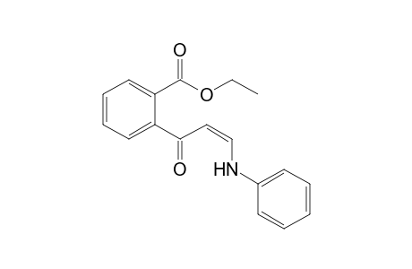 (2Z)-3-ANILINO-1-(2'-ETHOXYCARBONYLPHENYL)-PROP-2-EN-1-ONE