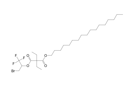 Diethylmalonic acid, 1-bromo-3,3,3-trifluoroprop-2-yl heptadecyl ester