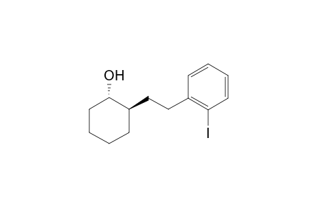 trans-2-(2-iodophenethyl)cyclohexanol