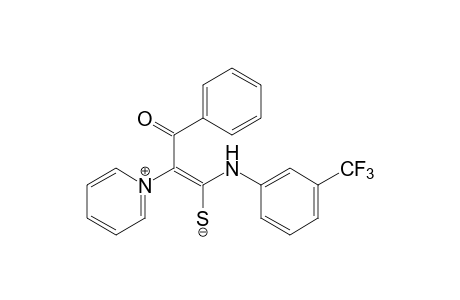 1-{alpha-[mercapto(alpha,alpha,alpha -trifluoro-m-toluidino)methylene]phenacyl}pyridinium hydroxide, inner salt