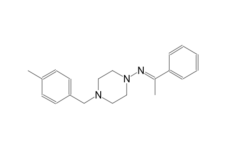 1-piperazinamine, 4-[(4-methylphenyl)methyl]-N-[(E)-1-phenylethylidene]-