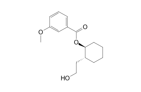 (1S,2R)-2-(2-hydroxyethyl)cyclohexyl 3-methoxybenzoate