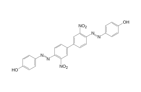 4,4'-[2,2'-dinitro-4,4'-biphenylene)bis(azo)]diphenol