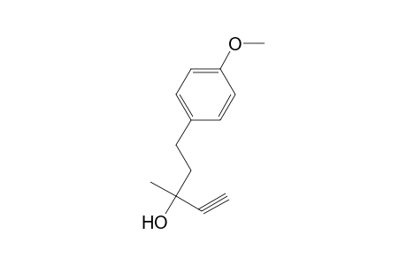 Benzenepropanol, alpha-ethynyl-4-methoxy-alpha-methyl-