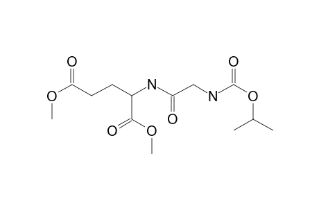 gly-glu, N-(Isopropyloxycarbonyl)-, dimethyl ester