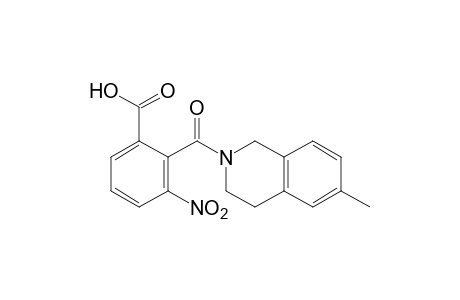 2-[(6-methyl-1,2,3,4-tetrahydro-2-isoquinolyl)carbonyl]-3-nitrobenzoic acid