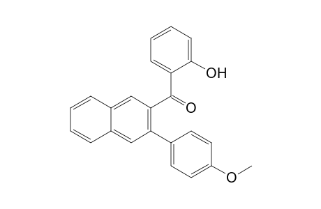 2-Hydroxyphenyl 3-(4-methoxyphenyl)-2-naphthyl ketone
