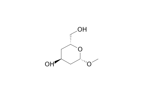 (2R,4R,5S)-2-METHOXY-4-HYDROXY-6-HYDROXYMETHYLTETRAHYDROPYRAN