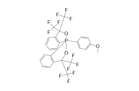 [TBPY-5-11]-1-(4-METHOXY)-PHENYL-3,3,3',3'-TETRAKIS-(TRIFLUOROMETHYL)-1,1'-SPIROBI-[3H,2,1,LAMBDA(5)-BENZOXAPHOSPHOLE]