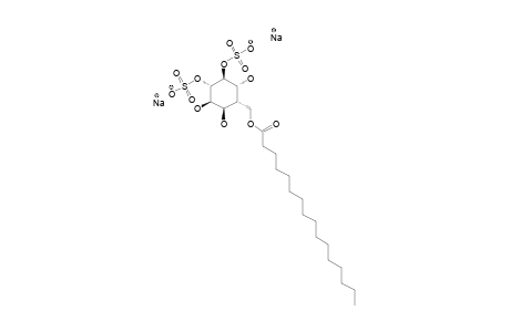 [D,L-(1,2,4/3,5,6)-2,3,4,5,6-PENTAHYDROXYCYCLOHEXYL]-METHYL-HEXADECANOATE-3,4-BIS-(SODIUMSULFATE)