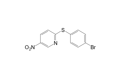 2-[(p-bromophenyl)thio]-5-nitropyridine