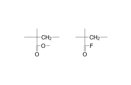 Poly(methyl methacrylate-co-methacryloyl fluoride)