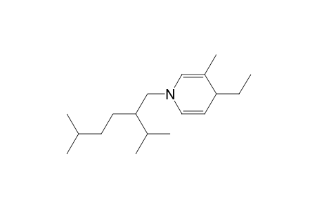 Pyridine, 4-ethyl-1,4-dihydro-3-methyl-1-[5-methyl-2-(1-methylethyl)hexyl]-