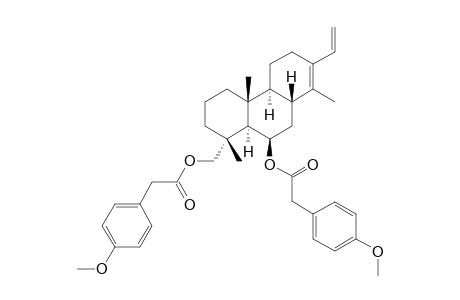 6.beta.,18-Di[(R)-methoxyphenyl acetate]cassan-13,15-diene