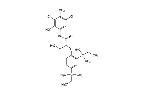 (R,S)-3',5'-DICHLORO-2-(2,4-DI-tert-PENTYLPHENOXY)-2'-HYDROXY-p-BUTYROTOLUIDIDE