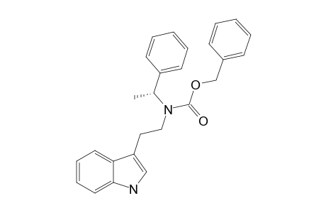 N(b)-(Benzyloxycarbonyl)-N(b)-((R)-1-phenylethyl)tryptamine