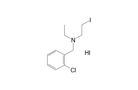 O-CHLORO-N-ETHYL-N-(2-IODOETHYL)BENZYLAMINE, HYDROIODIDE