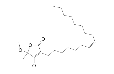 (E)-3-[HEXADEC-7-(Z)-ENYL]-4-HYDROXY-5-METHOXY-5-METHYLFURAN-2(5H)-ONE