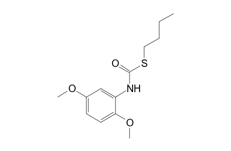 2,5-dimethoxythiocarbanilic acid, S-butyl ester