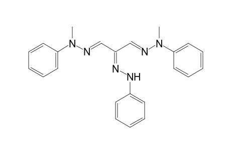 mesoxalaldehyde, 1,3-bis(methylphenylhydrazone) 2-phenylhydrazone