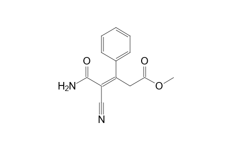 Methyl 4-carbamoyl-4-cyano-3-phenylbut-3-enoate