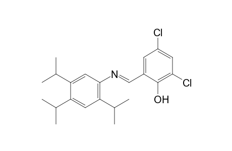 2,4-dichloro-6-[N-(2,4,5-triisopropylphenyl)formimidoyl]phenol